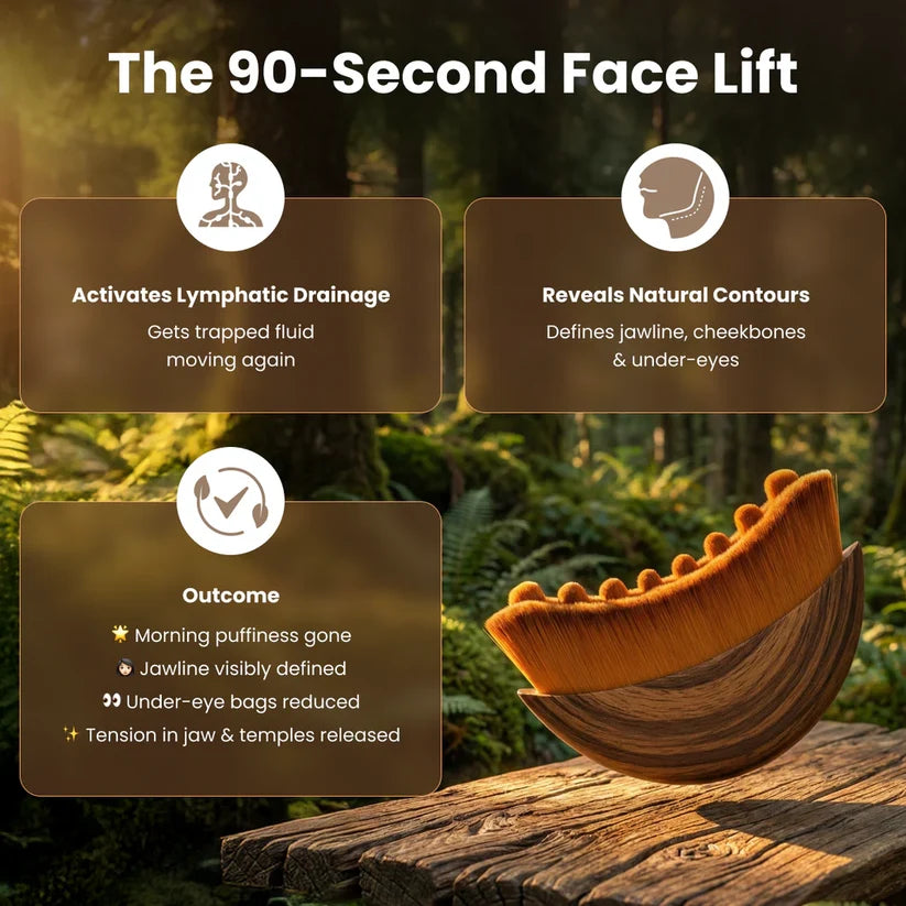 Lymphatic Drainage Facial Premium Brush