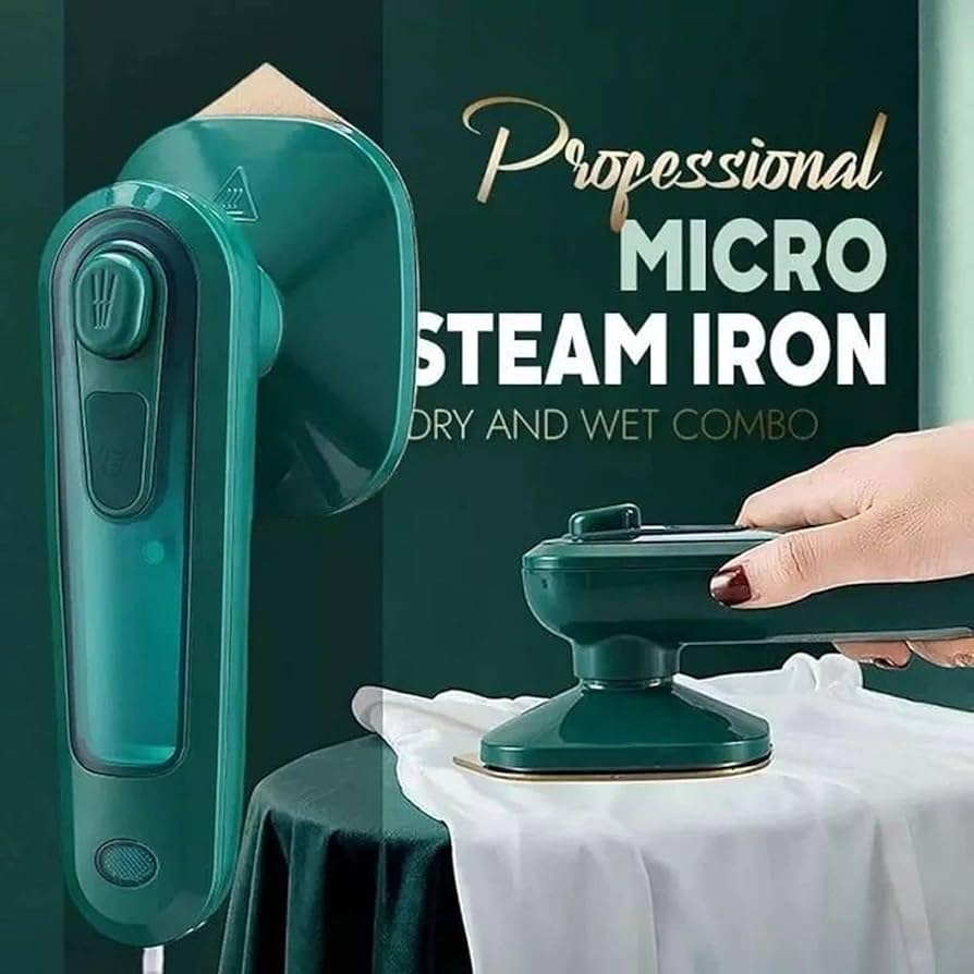 Portable Iron Travel Steamer for Clothes Mini Handheld Press Support Dry And Wet Ironing Small Size Irons Suitable for Outing & Home