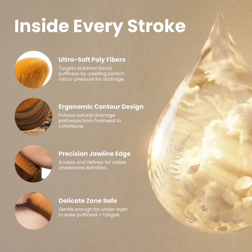 Lymphatic Drainage Facial Premium Brush