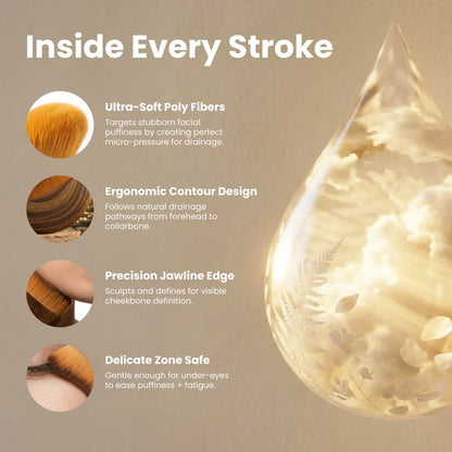 Lymphatic Drainage Facial Premium Brush
