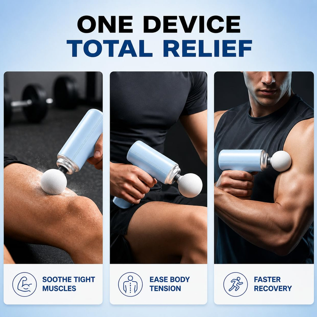 Mini Gun Massager Machine for Pain Relief