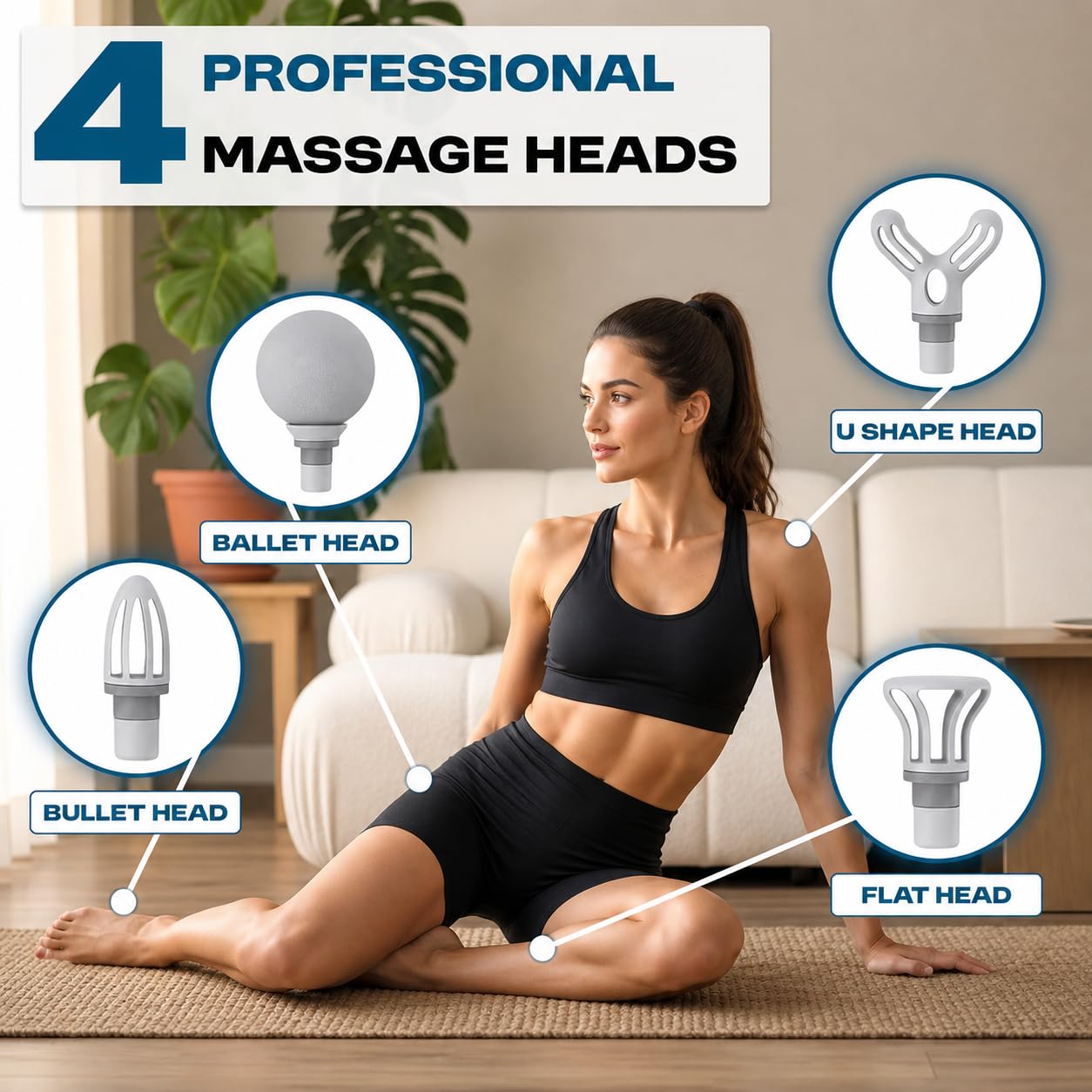 Mini Gun Massager Machine for Pain Relief
