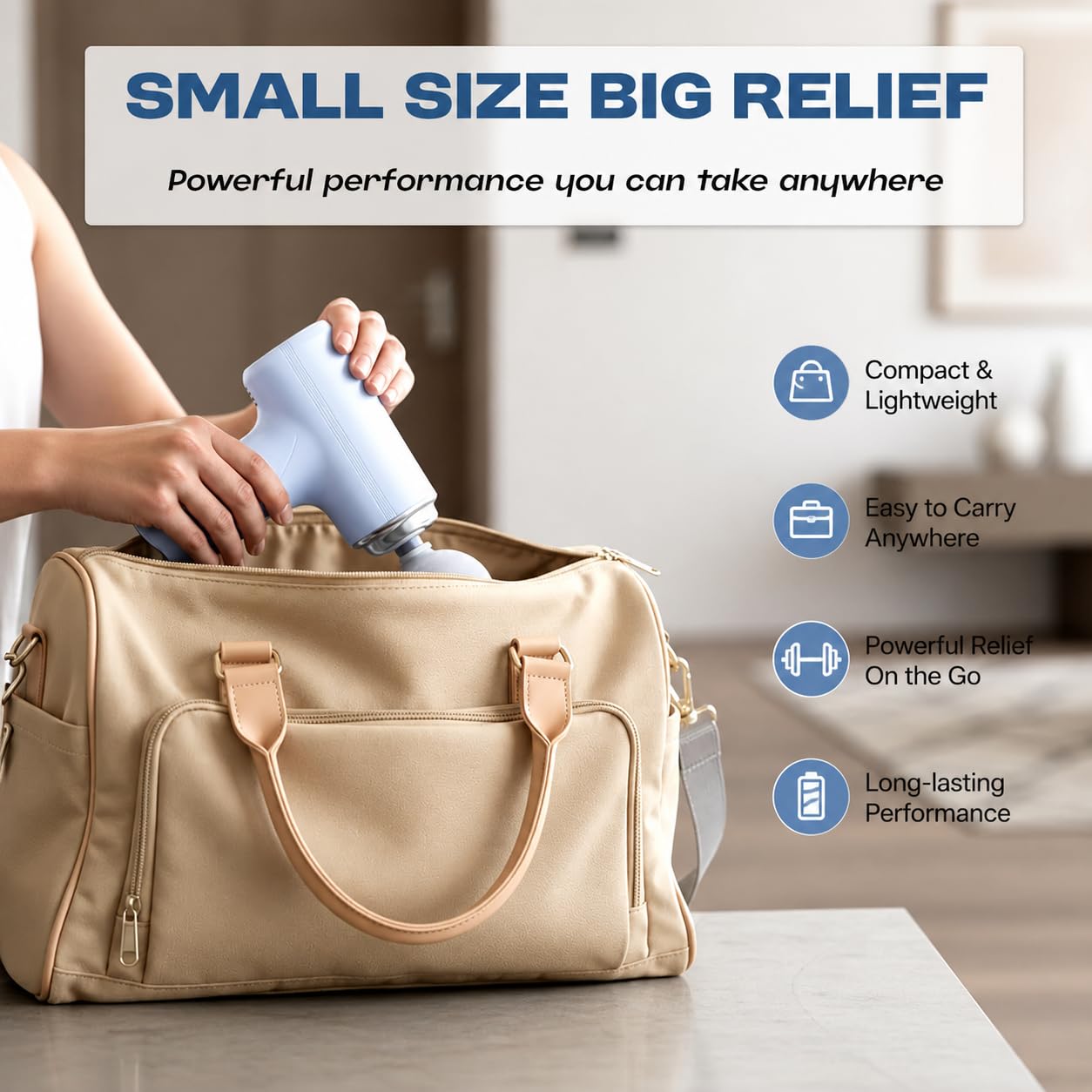 Mini Gun Massager Machine for Pain Relief